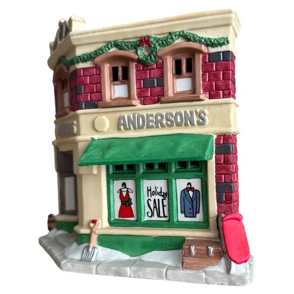 Anderson’s Department Store Bedford Falls | Lighted Christmas Village House - Picture 4 of 11